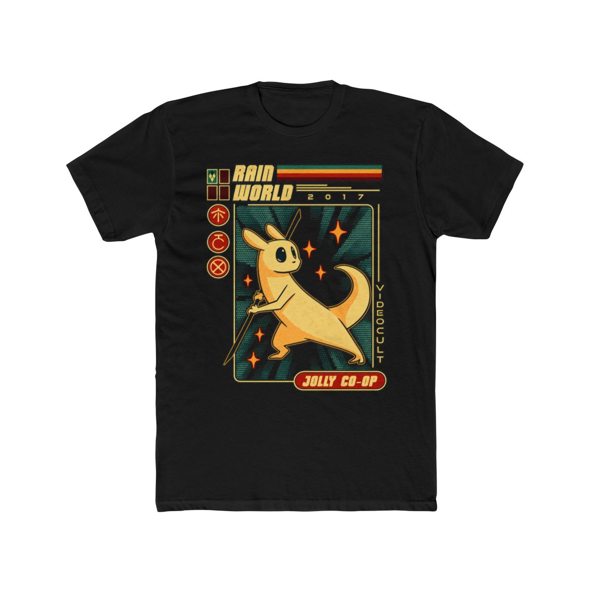 Retro Slugcat - Rain World T Shirt - alternate angle 4, merchandise