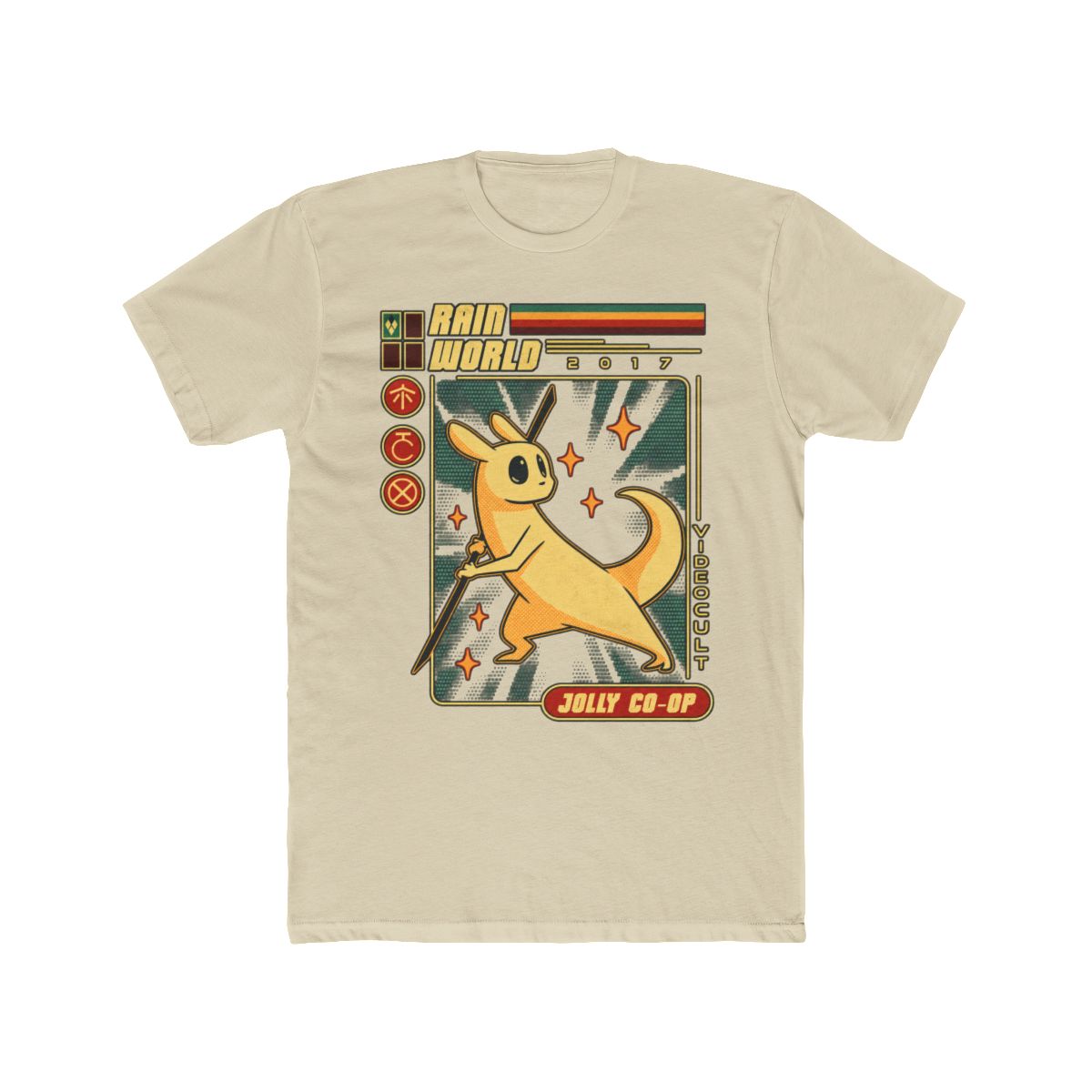 Retro Slugcat - Rain World T Shirt - alternate angle 5, merchandise