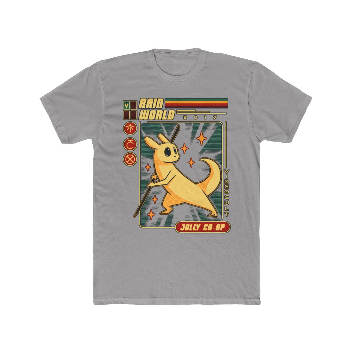 Retro Slugcat - Rain World T Shirt - alternate angle 2, merchandise
