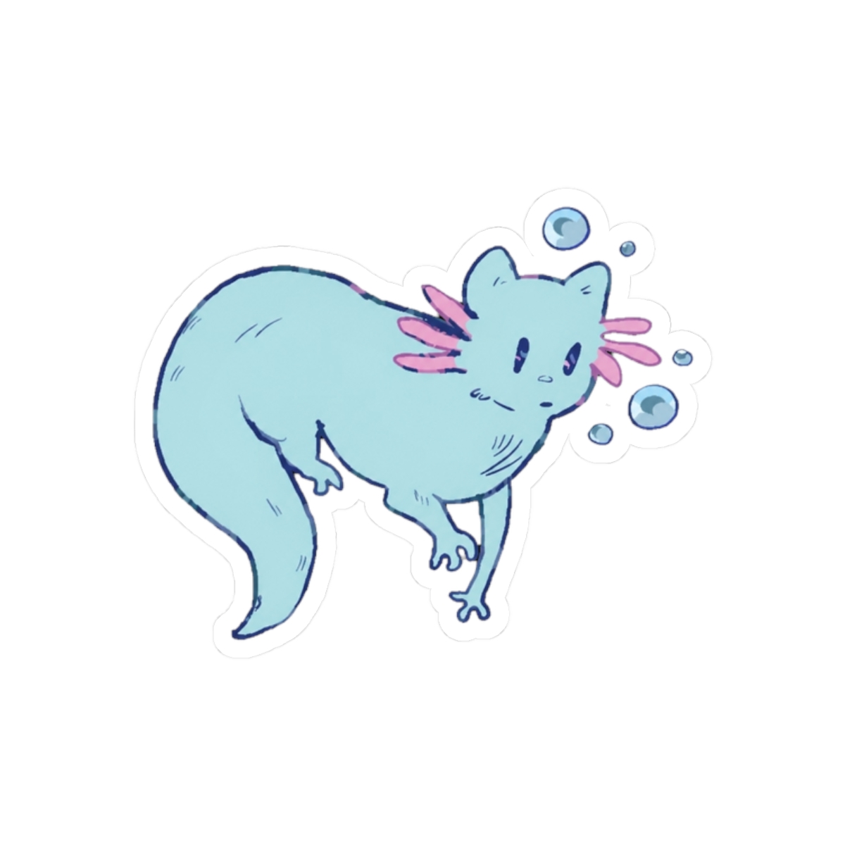 Rivulet (Downpour) Sticker | Rain World - alternate angle 3, merchandise