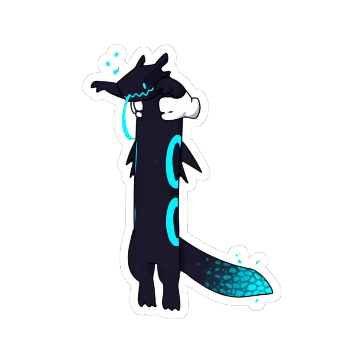 Long Lizard (cyan) Rain World