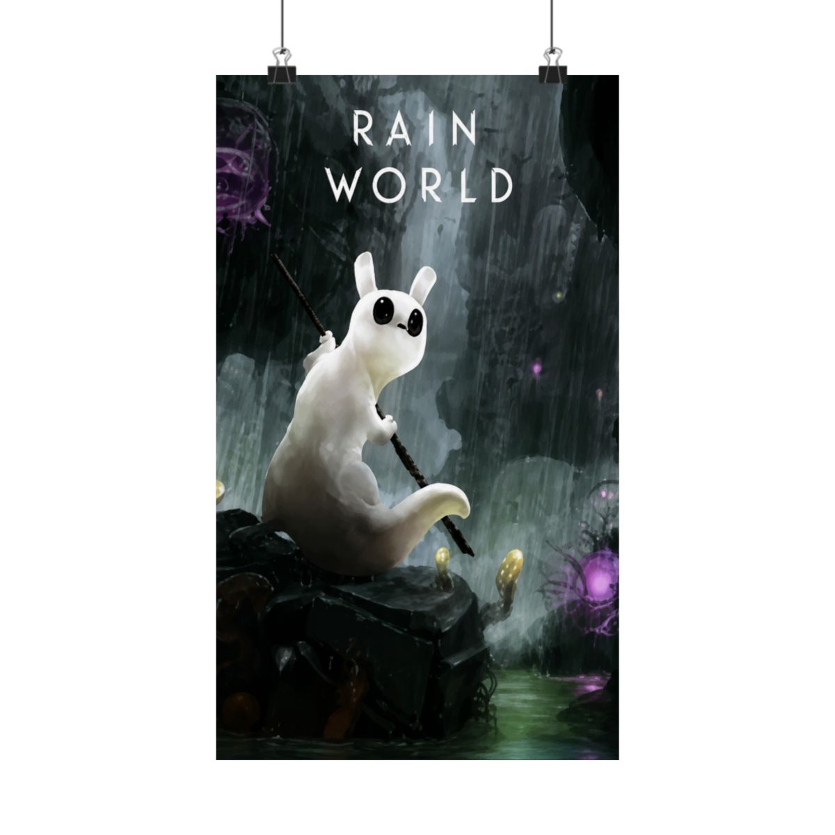 Abstract Poster | Minimalist Wall Art Print | Rain World - Official Posters & Wall Art merchandise