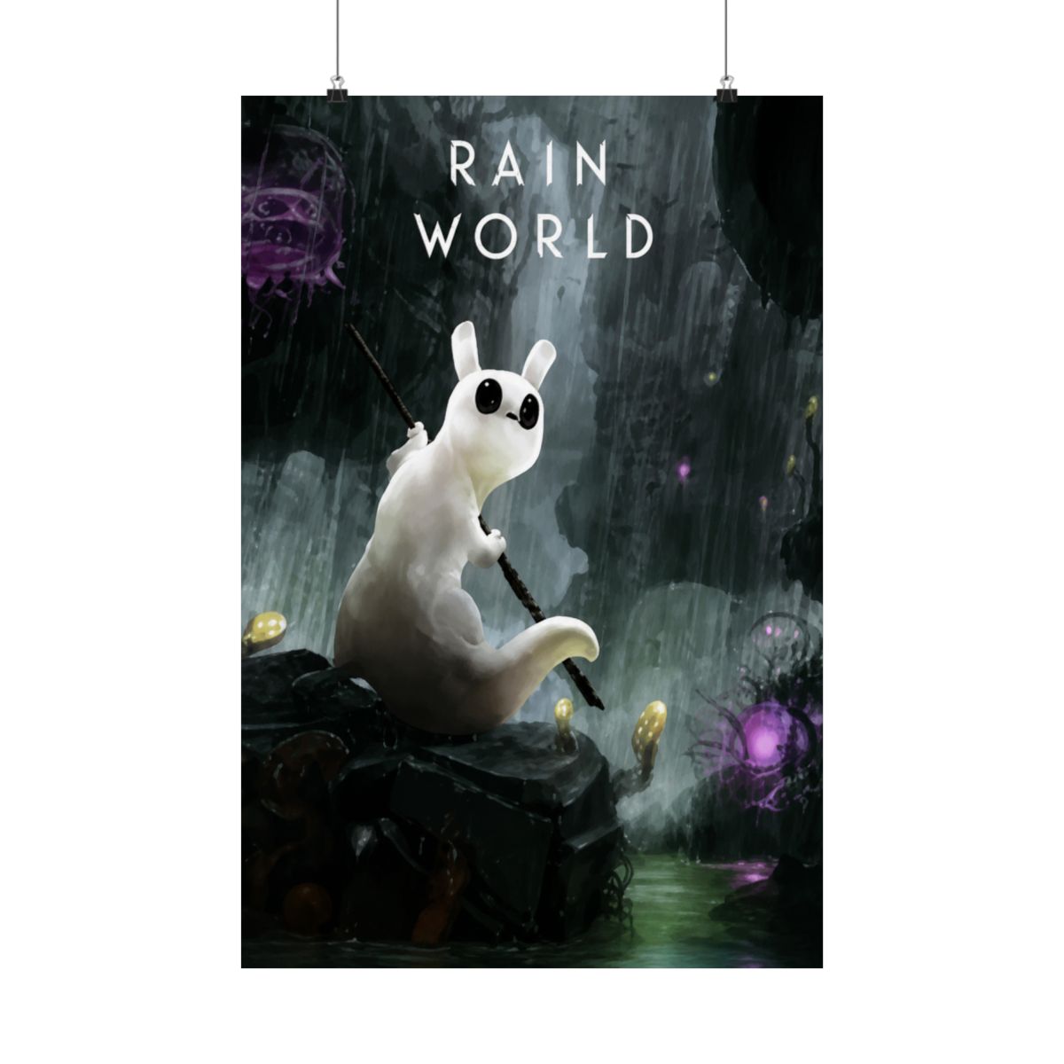 Abstract Poster | Minimalist Wall Art Print | Rain World