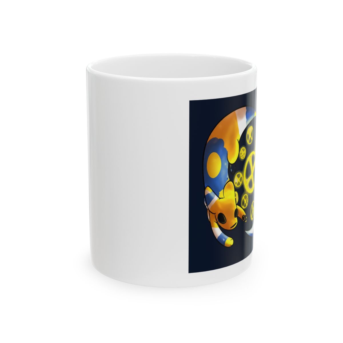 Monk Rain World Mug - alternate angle 1, merchandise