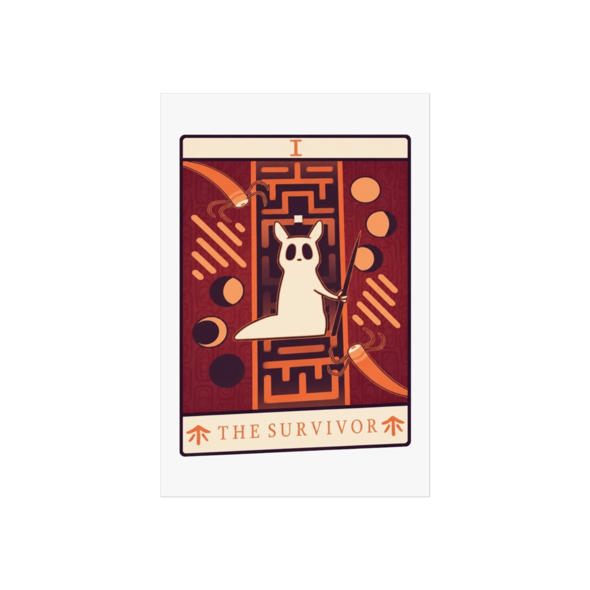 Survivor Rain World Minimalist Wall Art