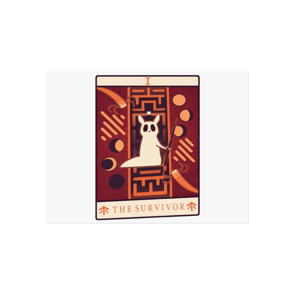 Survivor Rain World Minimalist Wall Art - alternate angle 4, merchandise