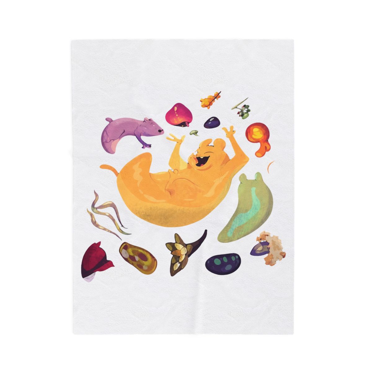 The Gourmand Rain World Throw Blanket