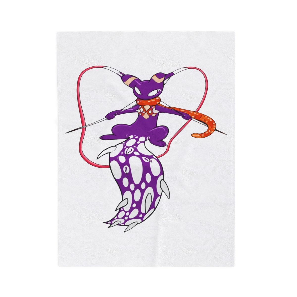 Spearmaster Rain World Throw Blanket