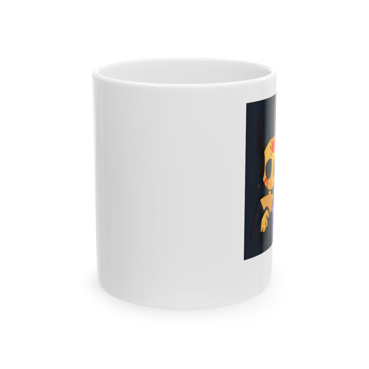 Rainworld Seven Red Suns And Spearmaster Mug | Rain World - alternate angle 1, merchandise